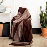 Resin Herringbone Merino Throw