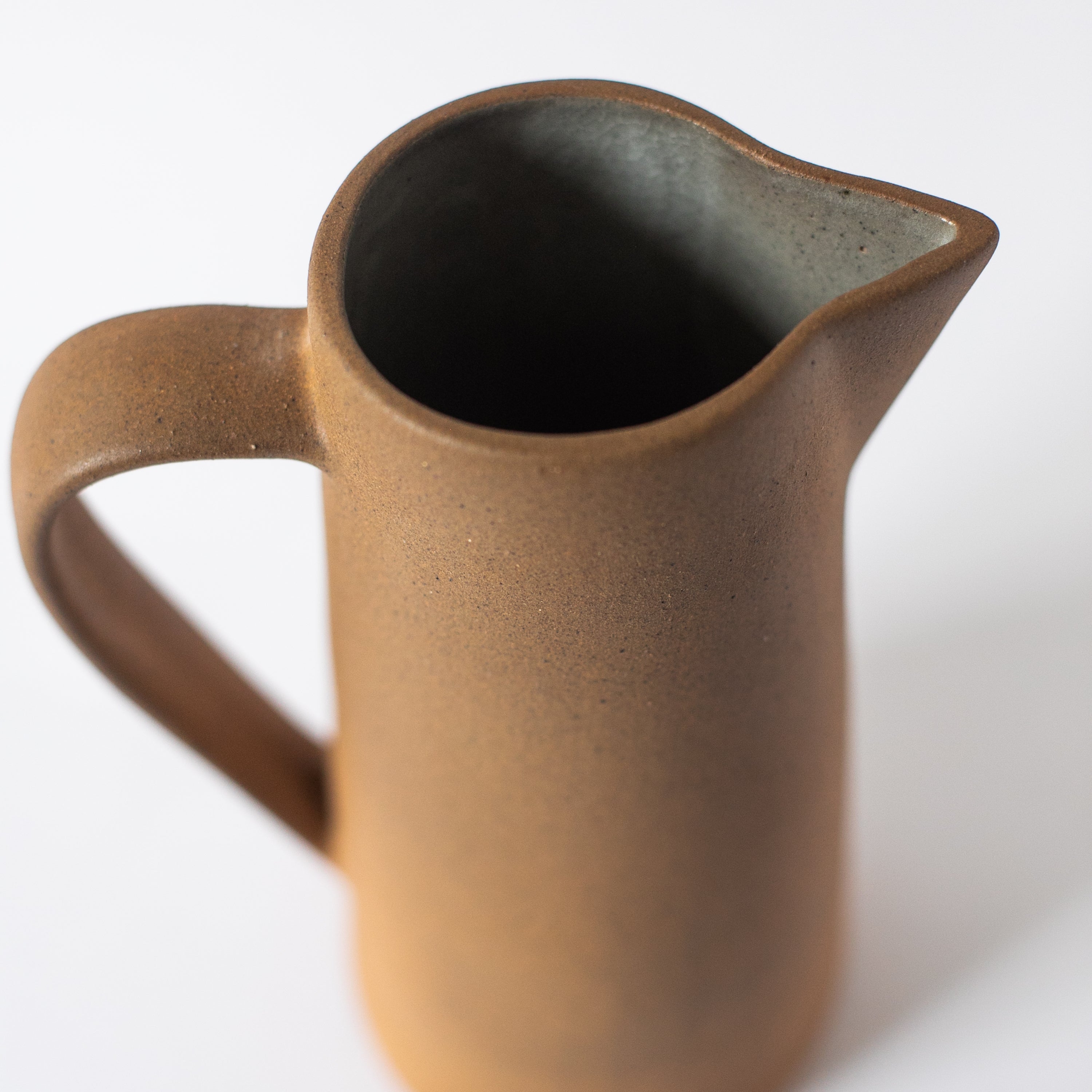 Tall Pitcher in Terracotta Chocolate