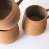 Anillo Mug in Terracotta Chocolate (Set of 4)
