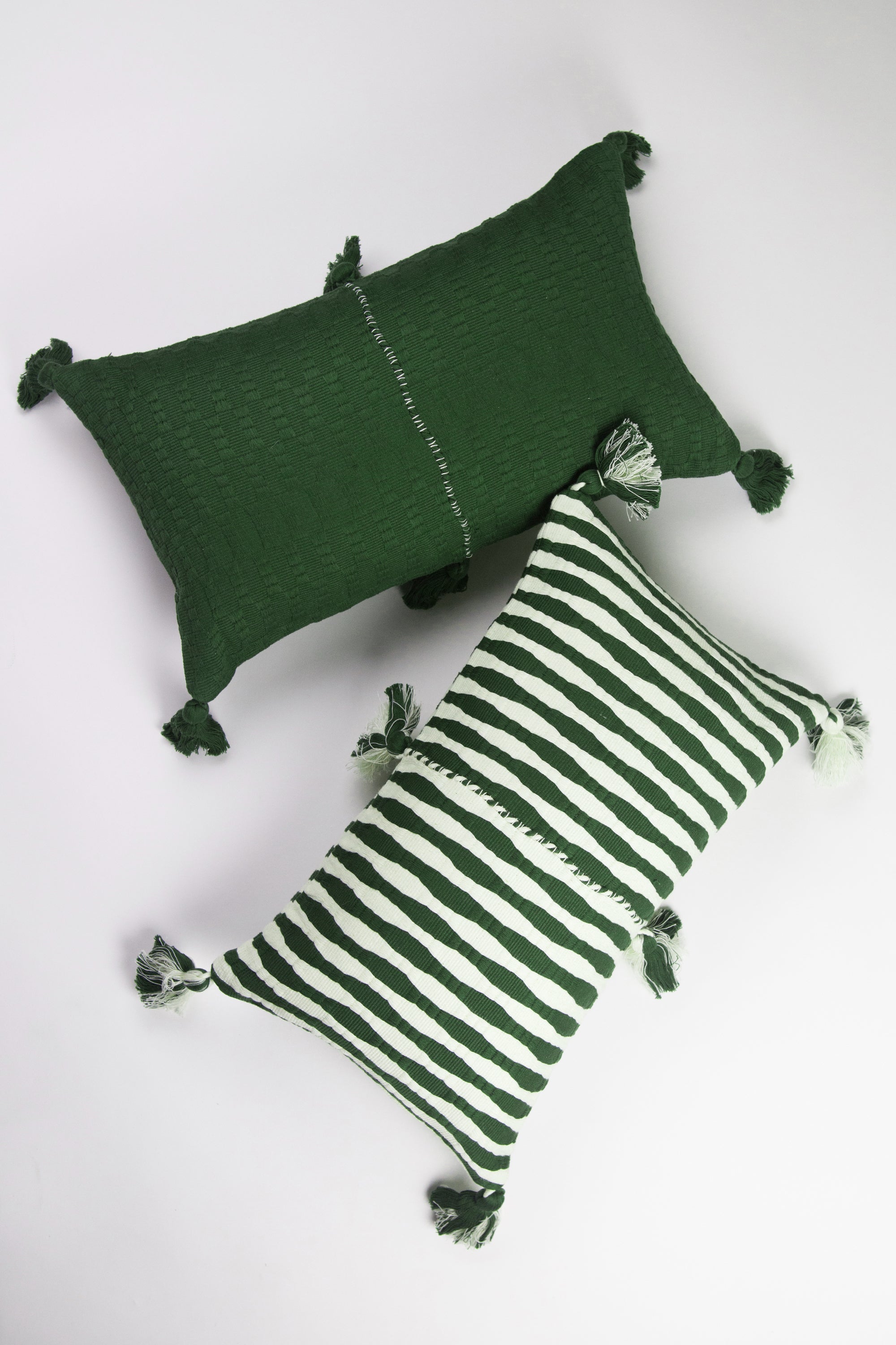 Antigua Pillow in Forest Solid