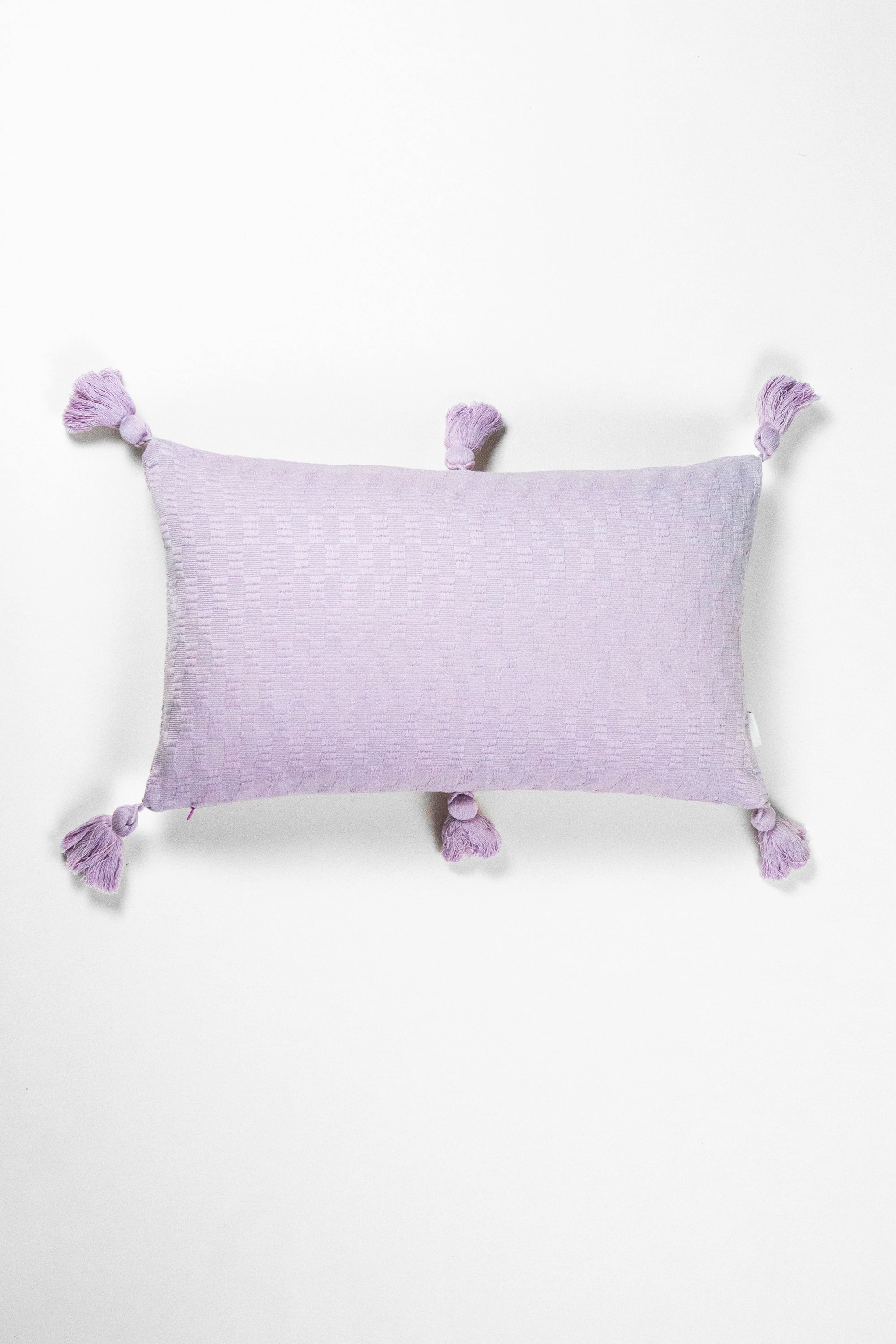 Antigua Pillow in Light Lavender Solid