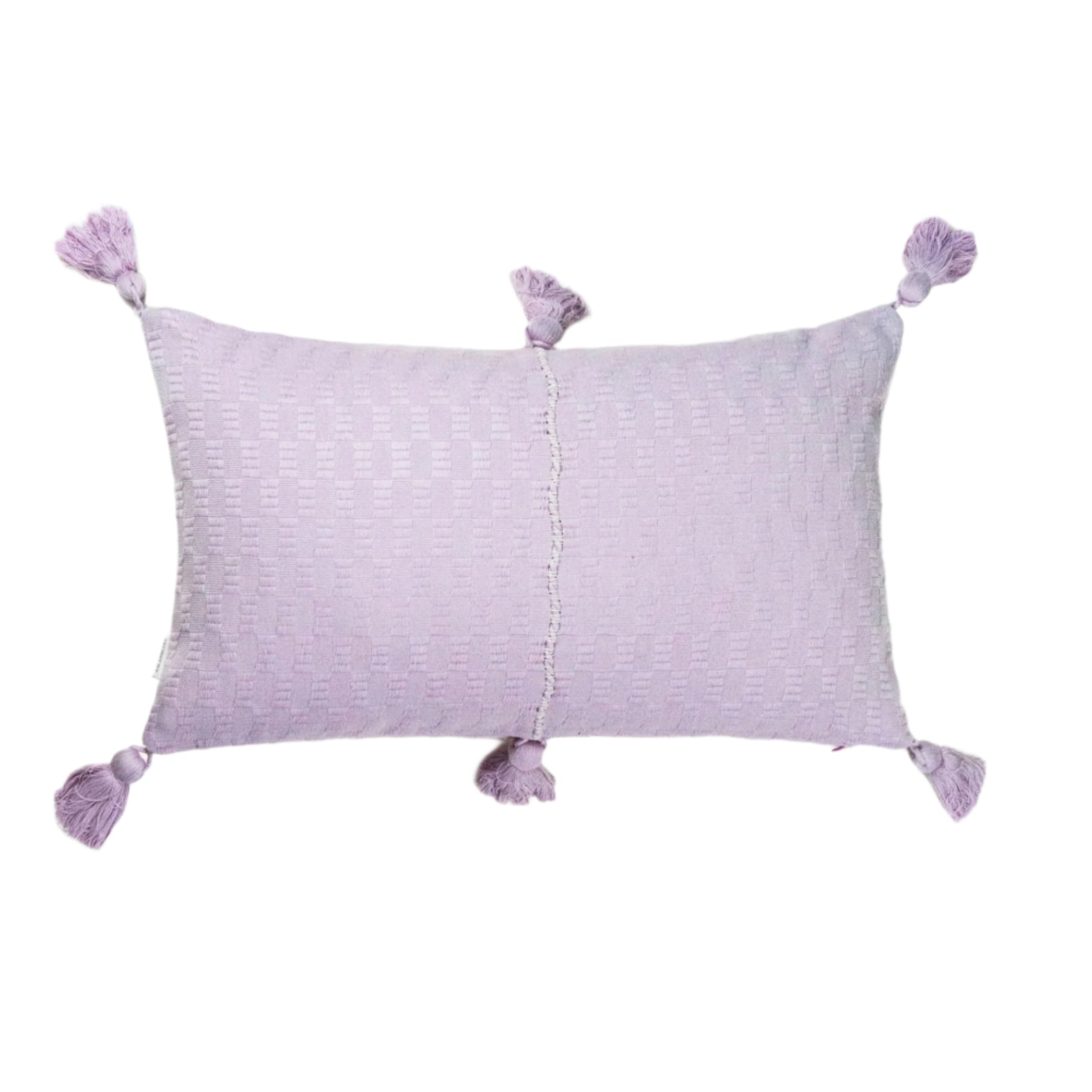 Antigua Pillow in Light Lavender Solid
