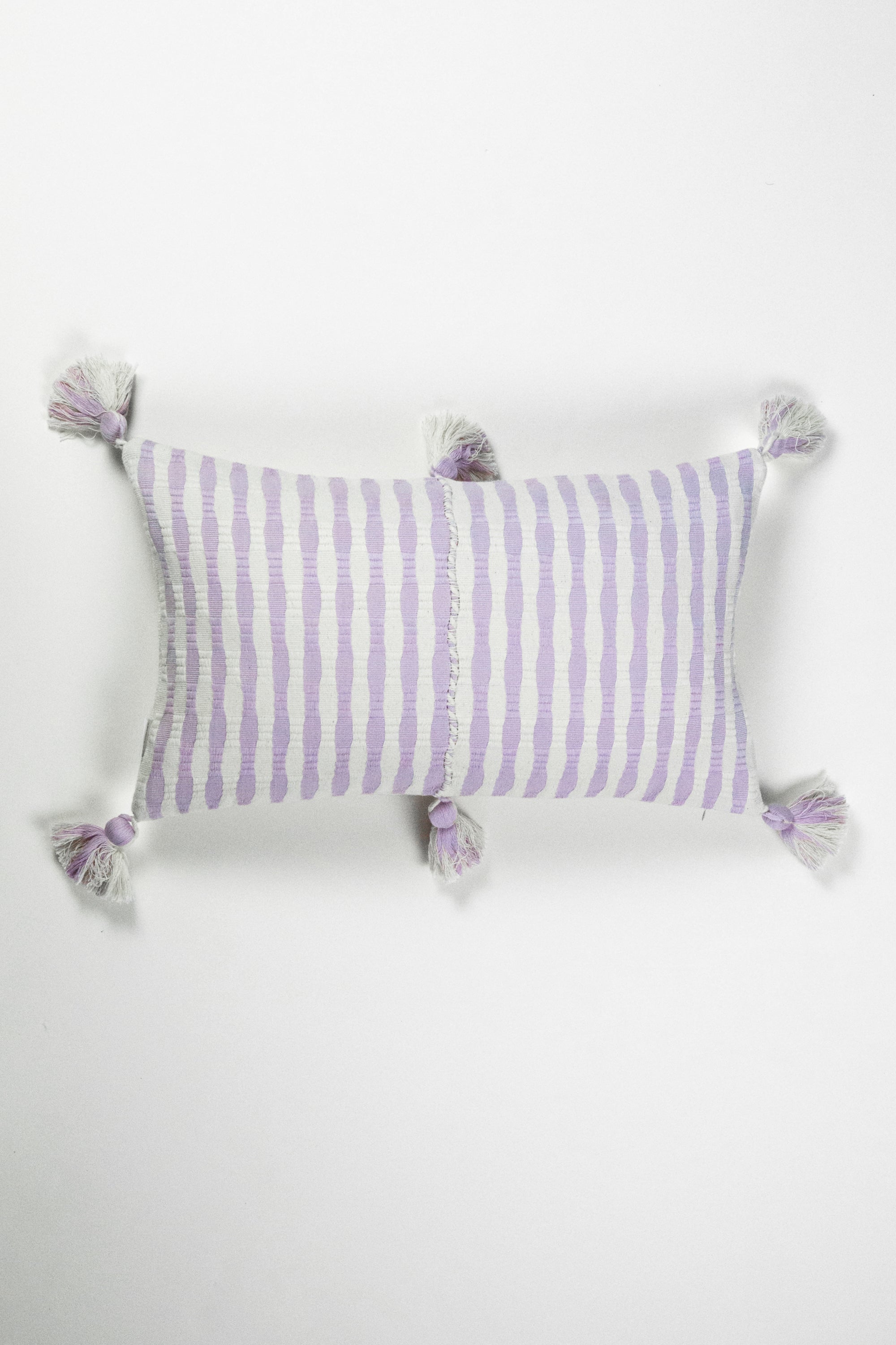 Antigua Pillow in Light Lavender Solid