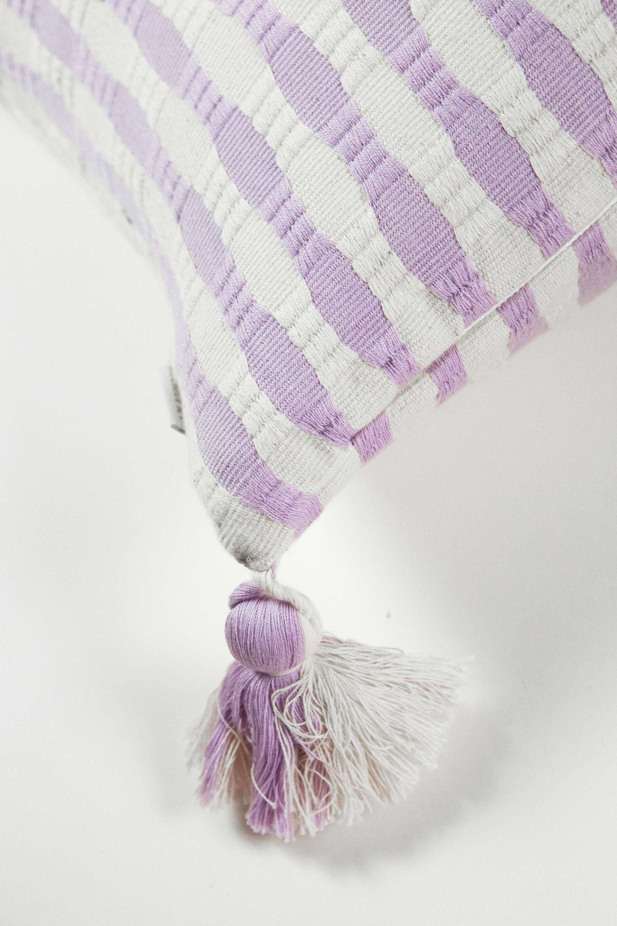 Antigua Pillow in Light Lavender Solid