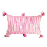 Antigua Pillow - Faded Pink Solid