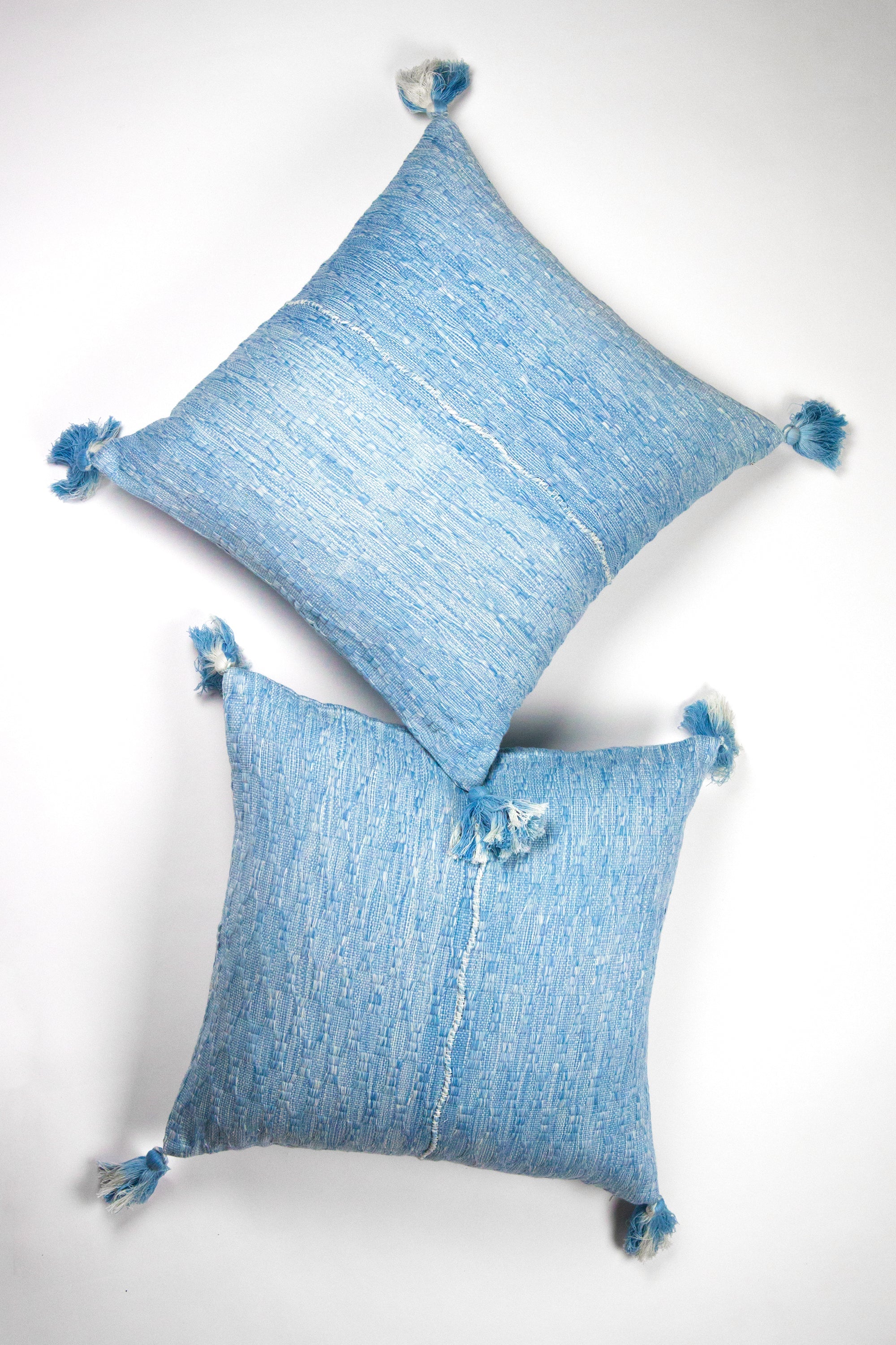 Antigua Pillow in Ocean Tie Dye