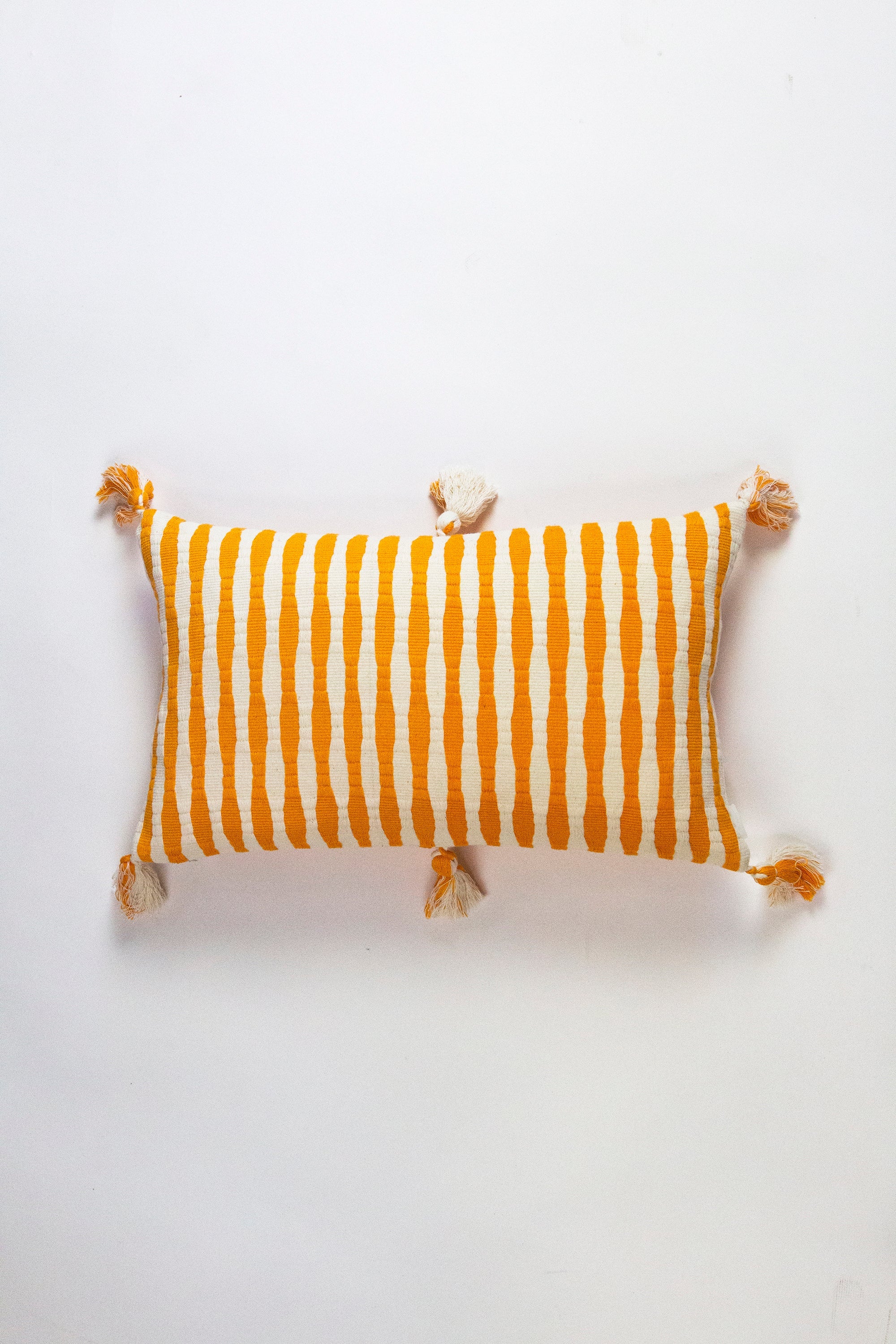 Antigua Pillow in Orange Striped
