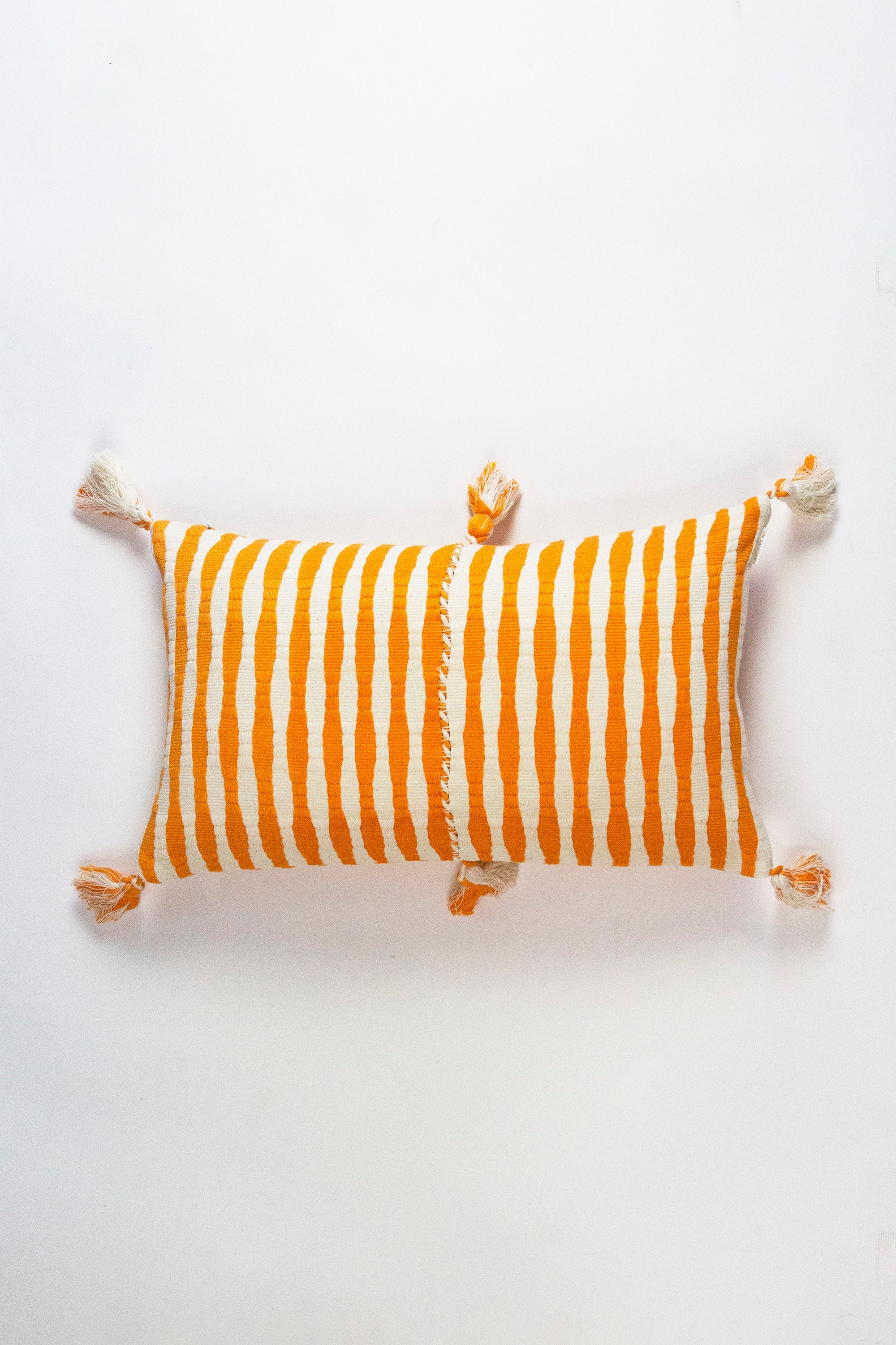Antigua Pillow in Orange Striped