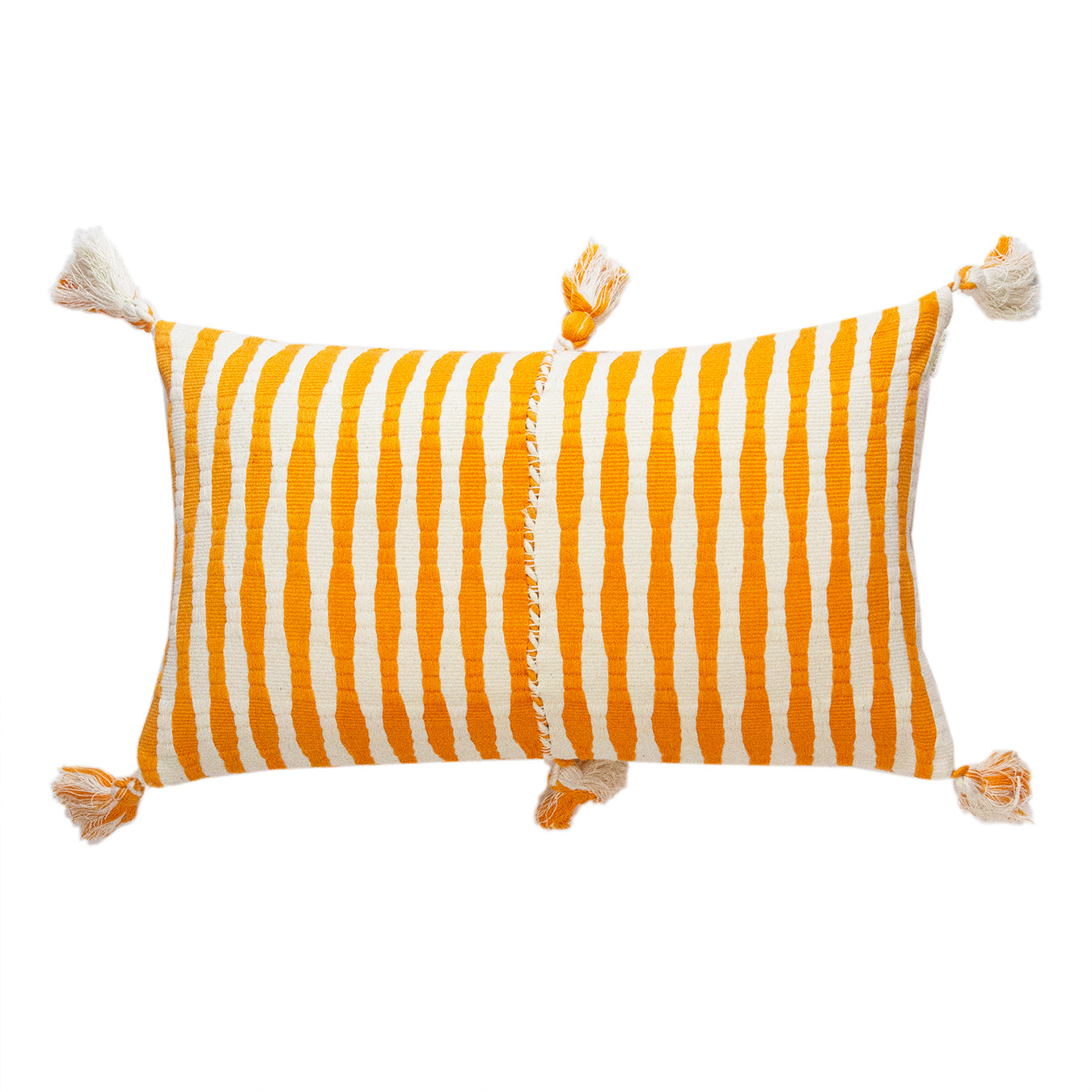 Antigua Pillow in Orange Striped