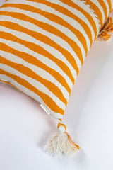 Antigua Pillow in Orange Striped