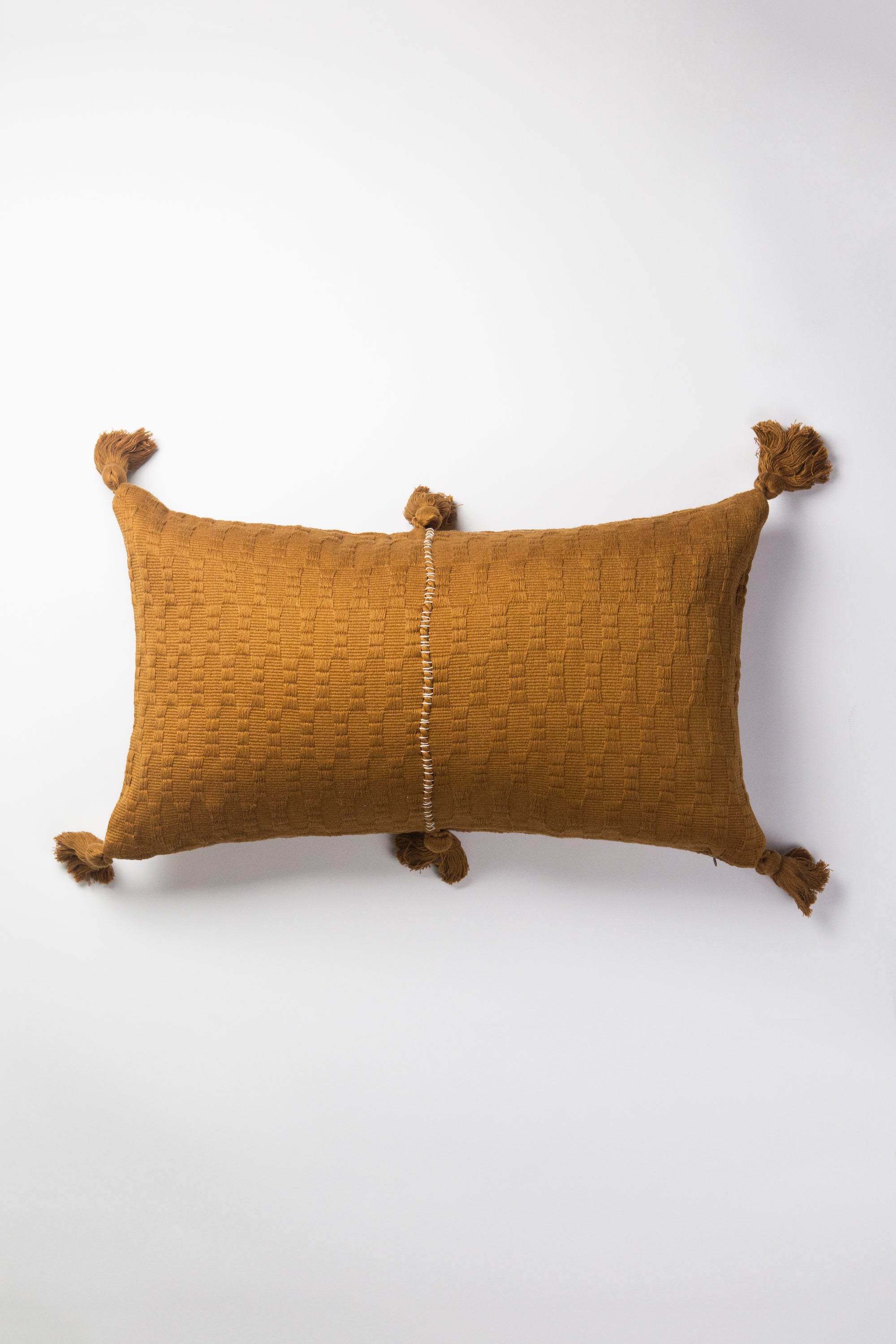Antigua Pillow in Umber Stripe
