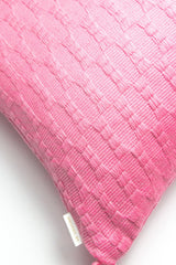 Antigua Pillow in Bubblegum Pink Solid