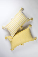 Antigua Pillow in Butter Stripe