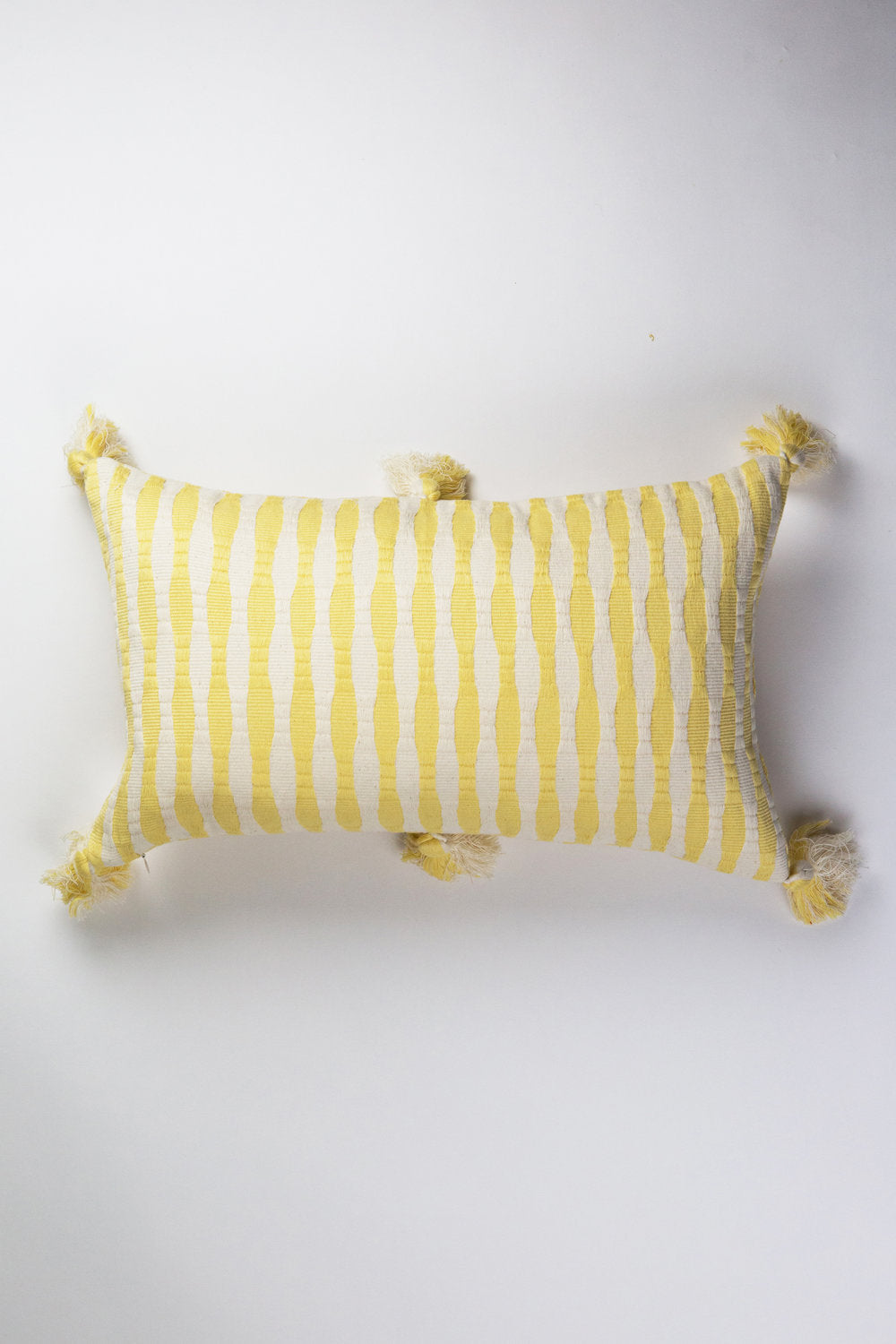 Antigua Pillow in Butter Stripe