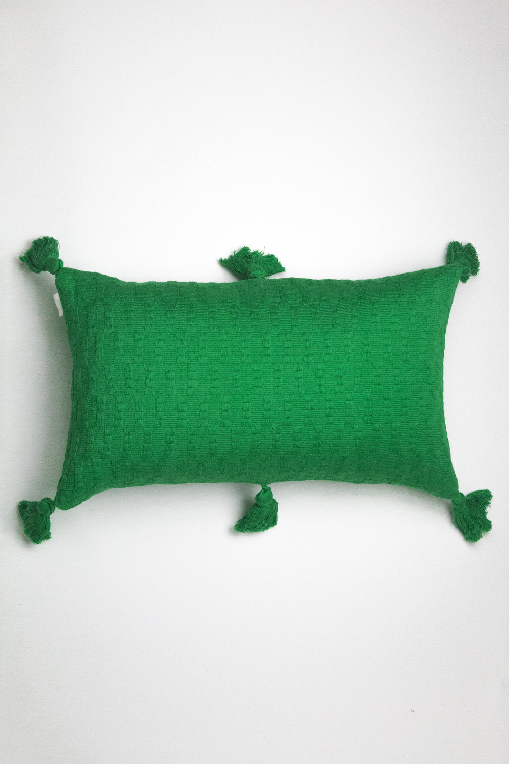 Antigua Pillow in Grass Green Solid