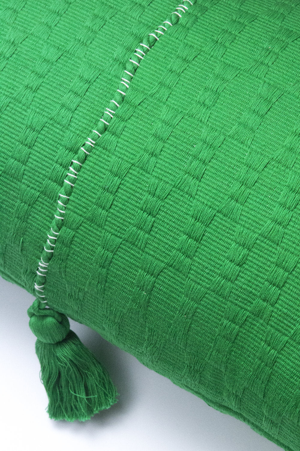 Antigua Pillow in Grass Green Solid