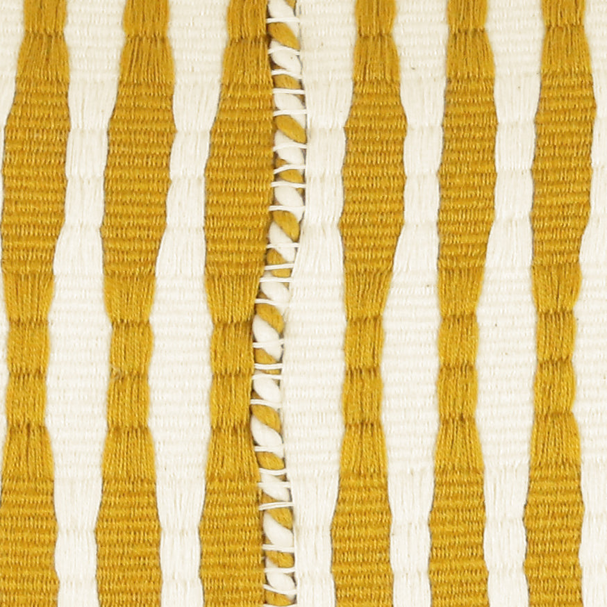 Antigua Pillow in Ochre Striped