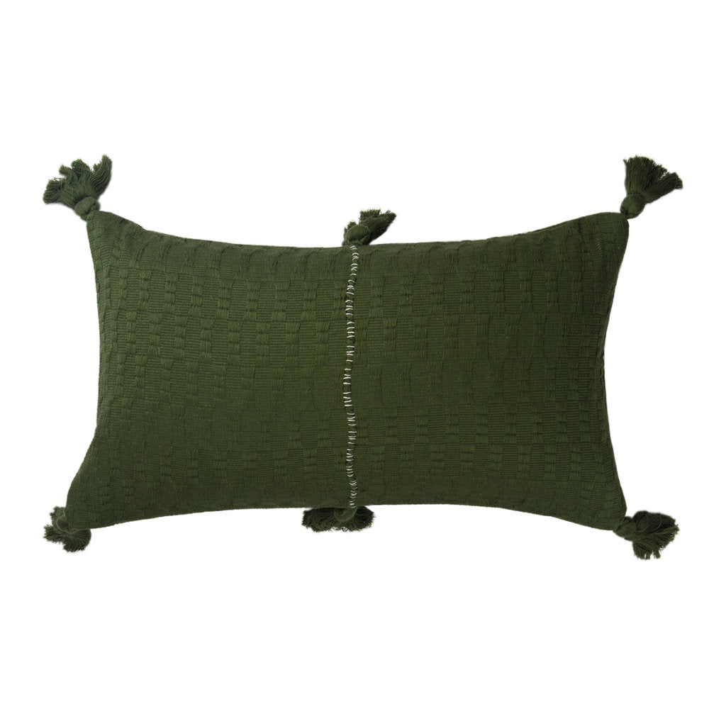 Antigua Pillow in Forest Solid