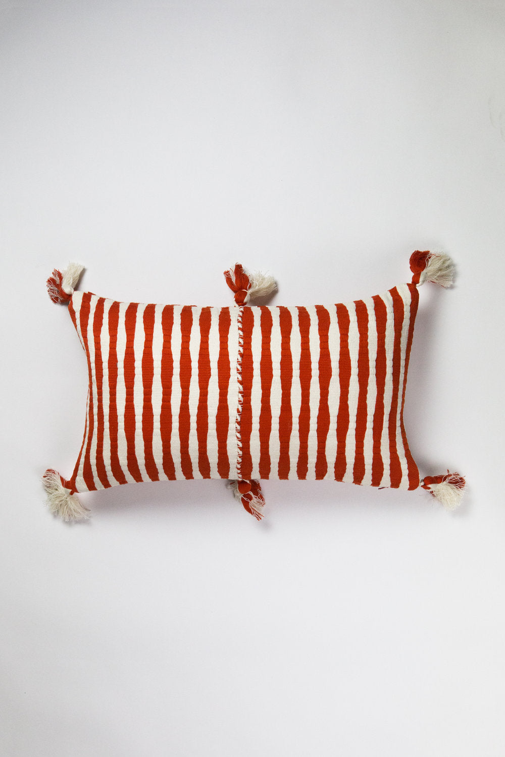 Antigua Pillow in Tomato Red