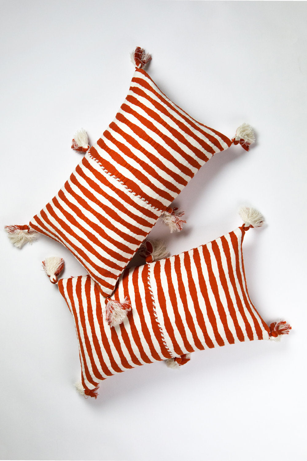 Antigua Pillow in Tomato Red
