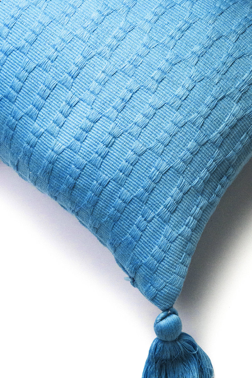 Antigua Pillow in Sky Blue Solid