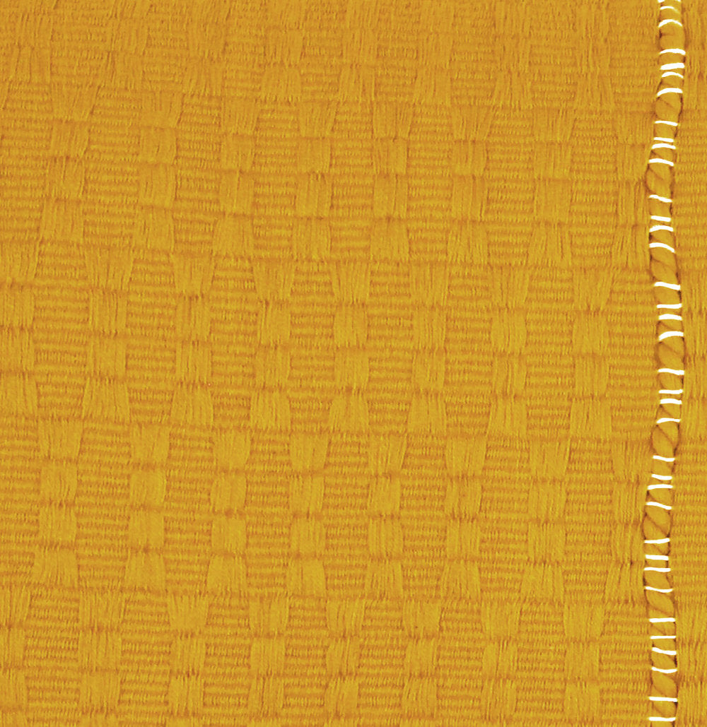 Antigua Pillow in Ochre Solid