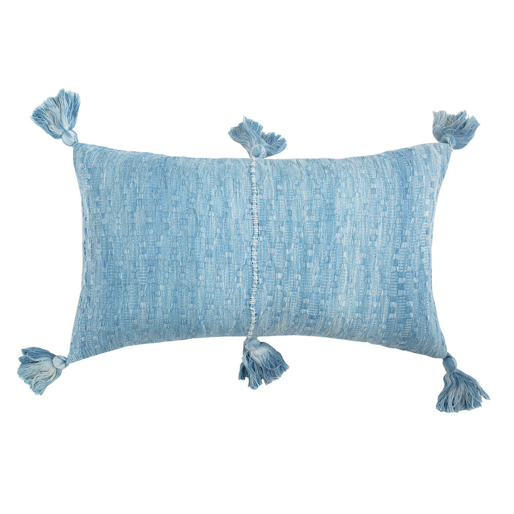 Antigua Pillow in Ocean Tie Dye