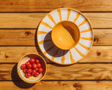 Hand Painted Small Bowl, Yellow