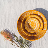 Hand Painted Lebrillo Large Bowl, Yellow