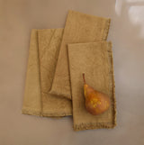 Camel Cotton Napkins (Set of 4)