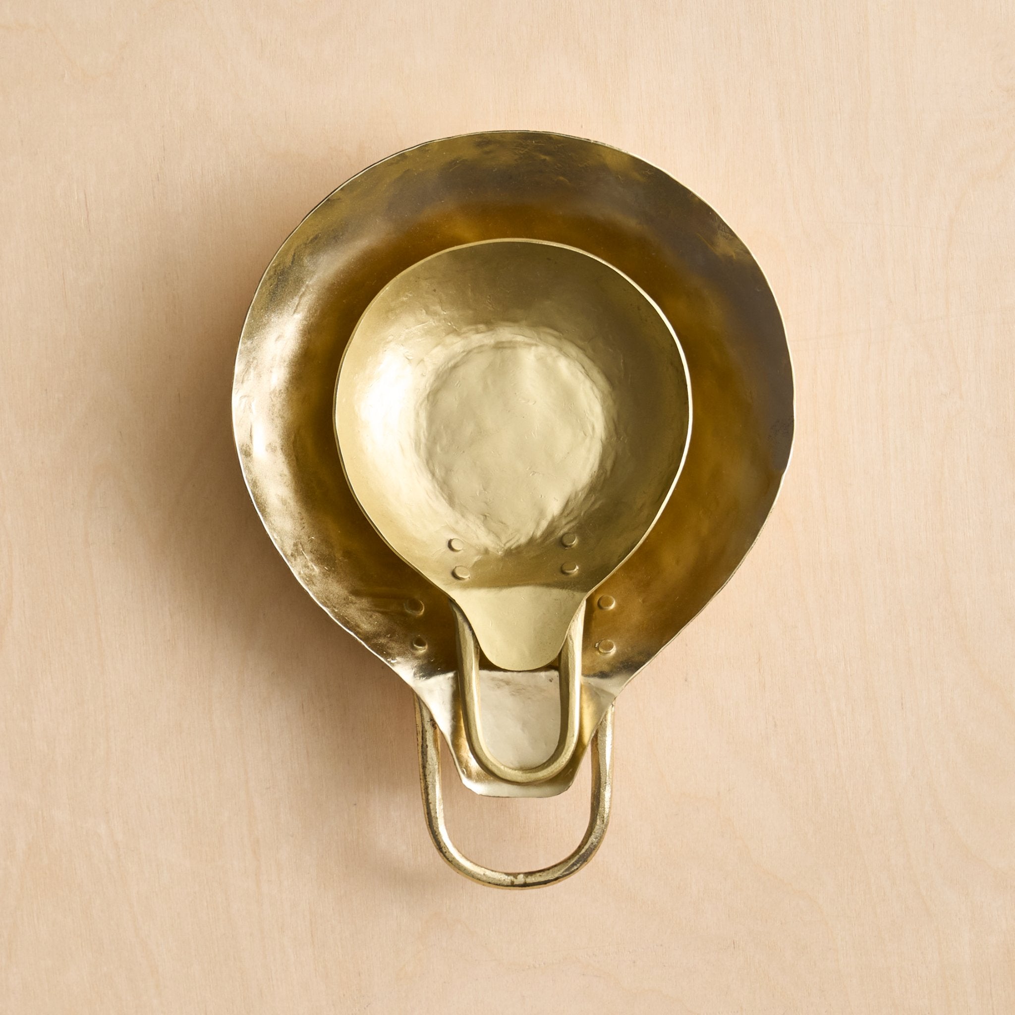 Forge Brass Spoon Rests (Set of 2)