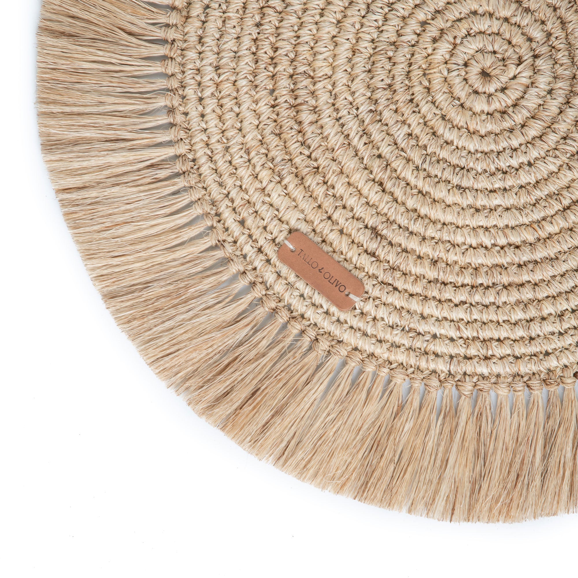 Tallo de Olivo Fringe Placemat (Set of 4)