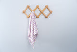 Girit Lilac Cotton Linen Towel