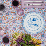 Hand Painted Lebrillo Dinner Plate, Sky Blue