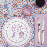 Hand Painted Lebrillo Dinner Plate, Lilac