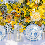 Hand Painted Lebrillo Dinner Plate, Sky Blue