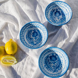 Hand Painted Lebrillo Small Bowl, Sky Blue