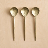 Forge Brass Small Spoons (Set of 3)