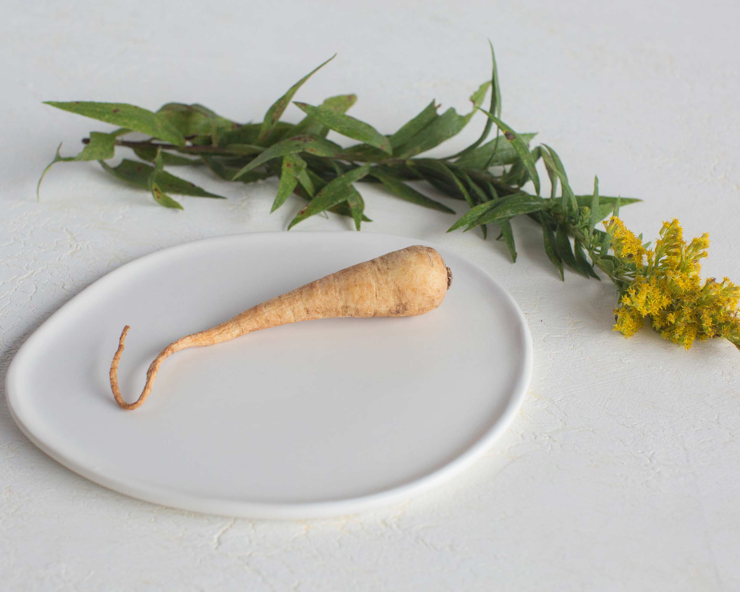 Ripple Salad Plate by Haand