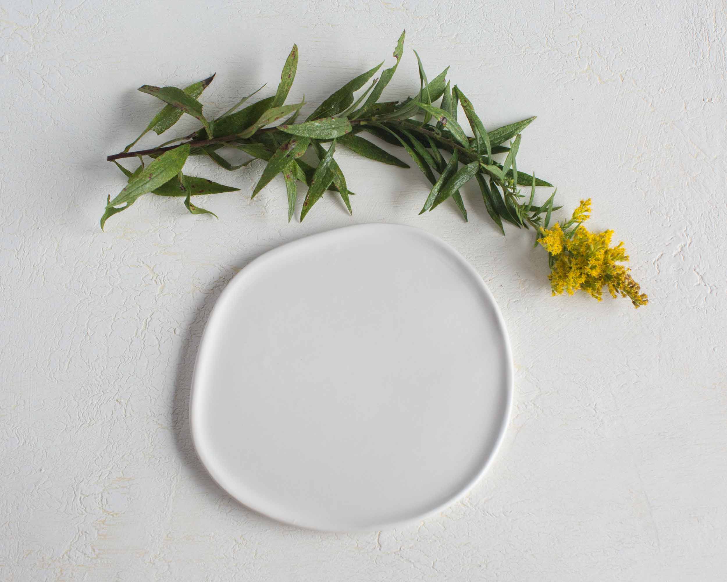 Ripple Salad Plate by Haand