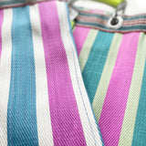 Recycled Plastic Stripe Bag - Rectangle D30