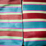 Recycled Plastic Stripe Bag - Rectangle D30