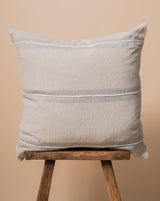 Harlow Striped Textured Pillow Cover Oatmeal