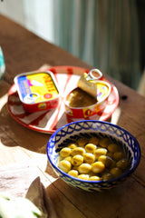 Hand Painted Lebrillo Small Bowl, Blue