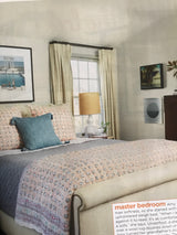 Antigua Pillow in Ocean Tie Dye