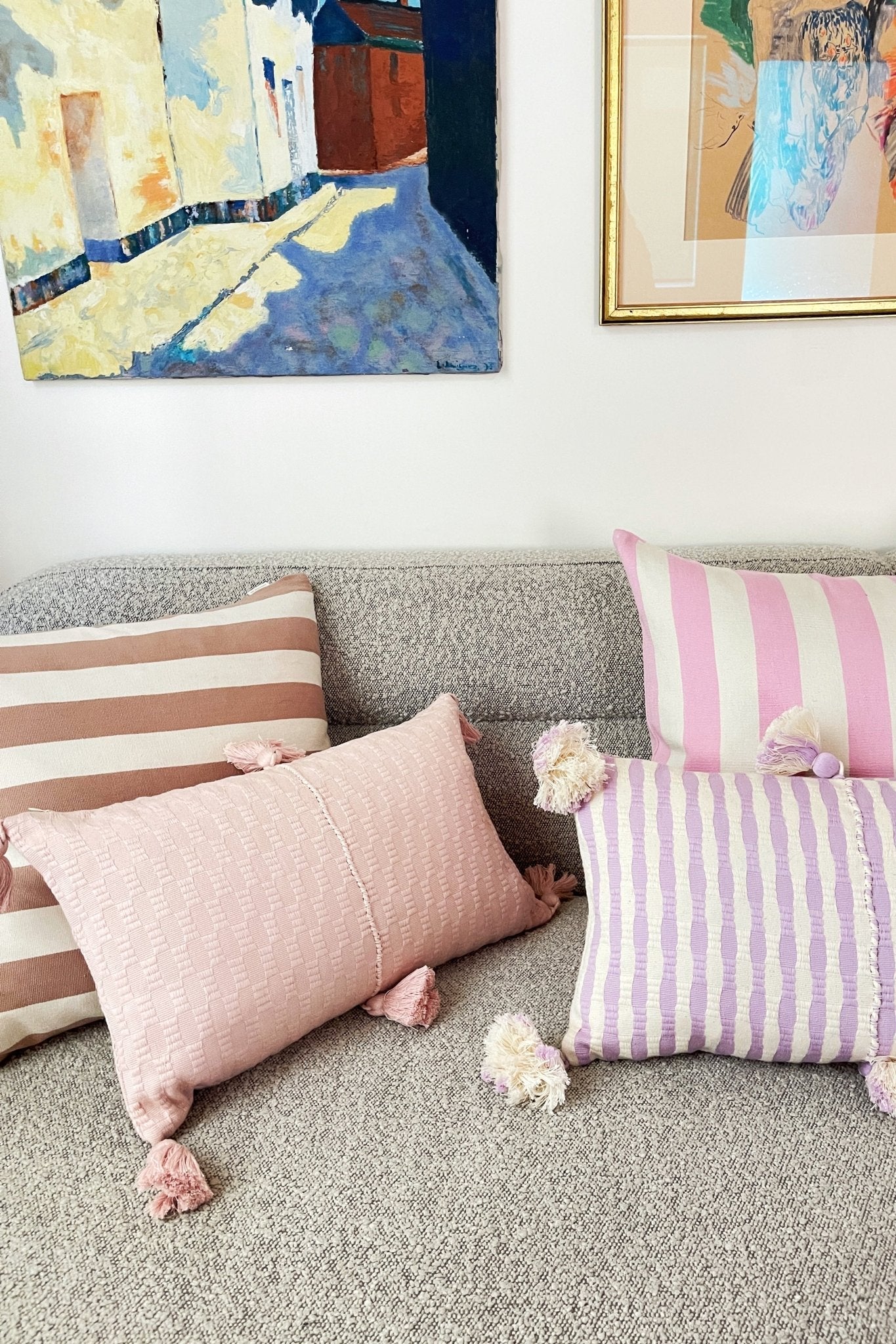 Antigua Pillow - Light Lavender