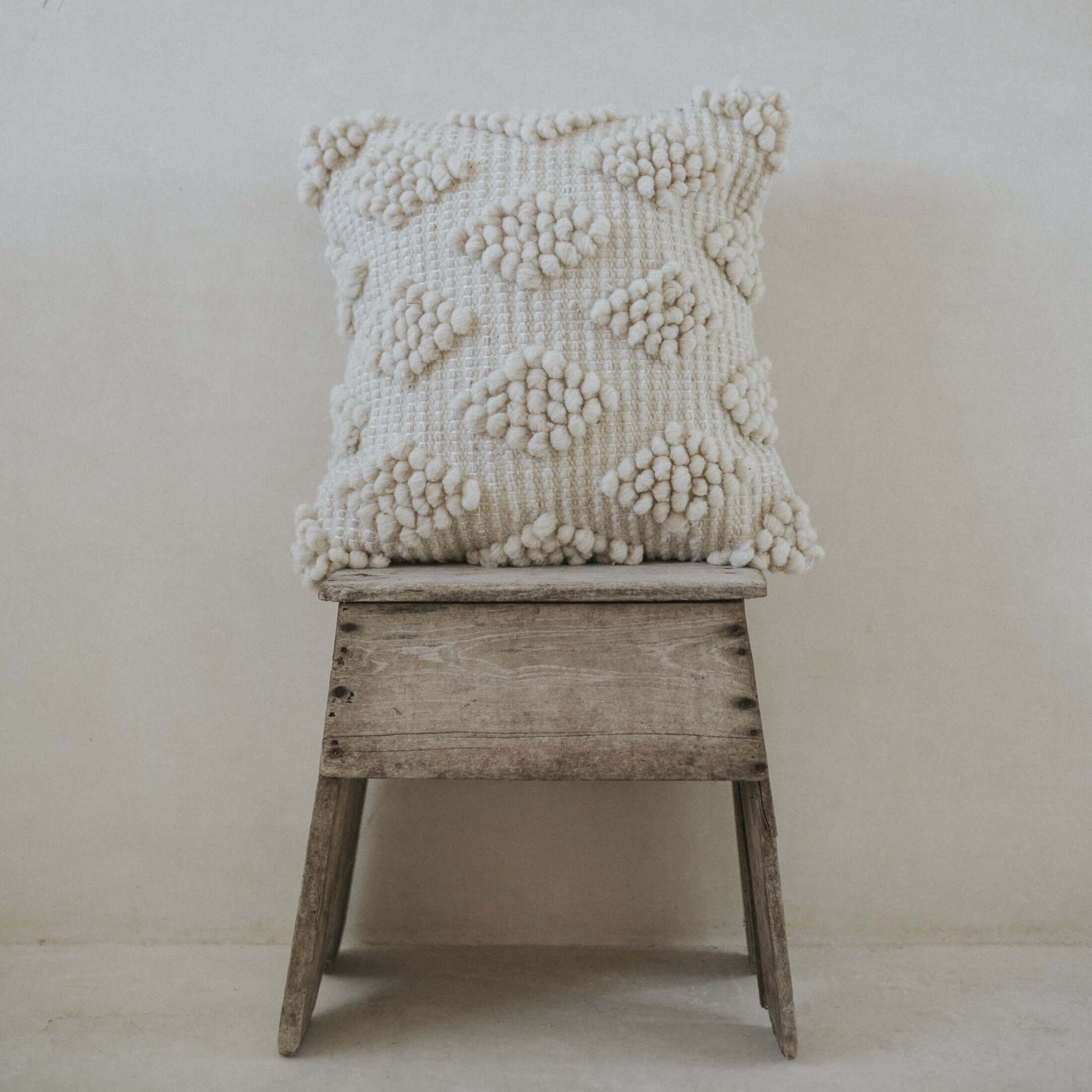 Ixquic Handwoven Wool Pillow