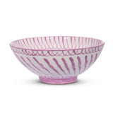 Hand Painted Lebrillo Large Bowl, Lilac