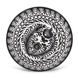 Hand Painted Lebrillo Large Bowl, Black