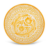 Hand Painted Lebrillo Large Bowl, Yellow